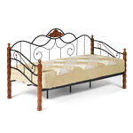 Односпальная кровать CANZONA Wood slat base  в Саки