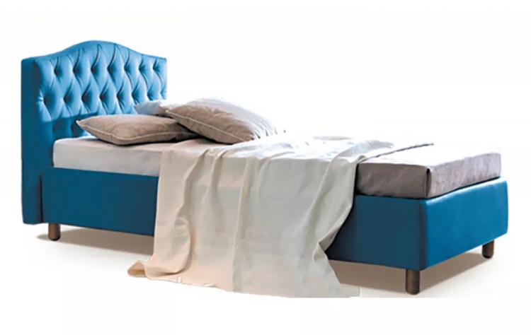 Односпальная интерьерная кровать Виктория в Саки