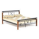 Двуспальная кровать EUNIS (AT-9220) Wood slat base (14025) в Саки
