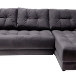 Угловой диван Бонд XL средний с накладкой 5 подушек в Саки