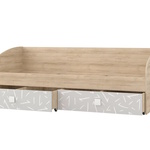 Кровать односпальная с двумя ящиками МИККИ в Саки