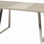 Стол обеденный раскладной OKT-6008-1 (140/180) (Серый/ Дуб 9997-1) в Саки