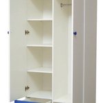 Шкаф 2-х дверный комбинированный с ящиками и фотопечатью Совята 2.2 в Саки