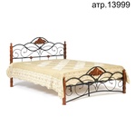  Двуспальная кровать CANZONA Wood slat base в Саки
