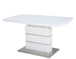 Стол обеденный раскладной OKT-2113 (140/180) (Белый) в Саки